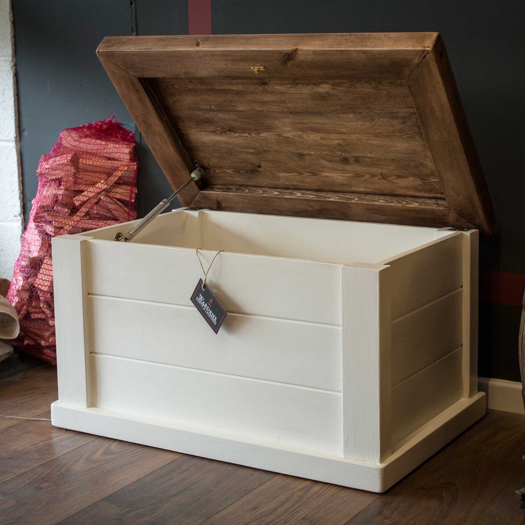 Bedroom Blanket Box | Home Storage ottoman | Warden's Crafts & Creations